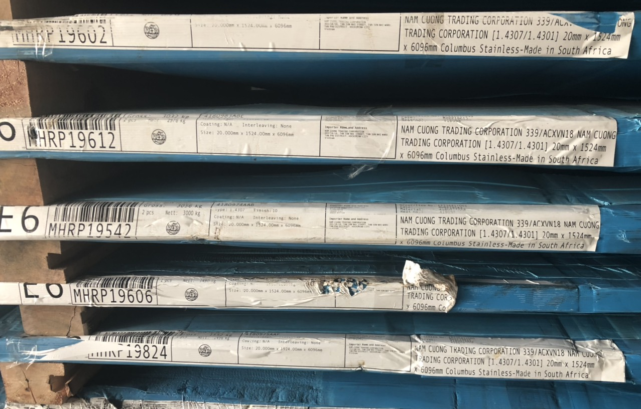 Tấm Inox 304-No1